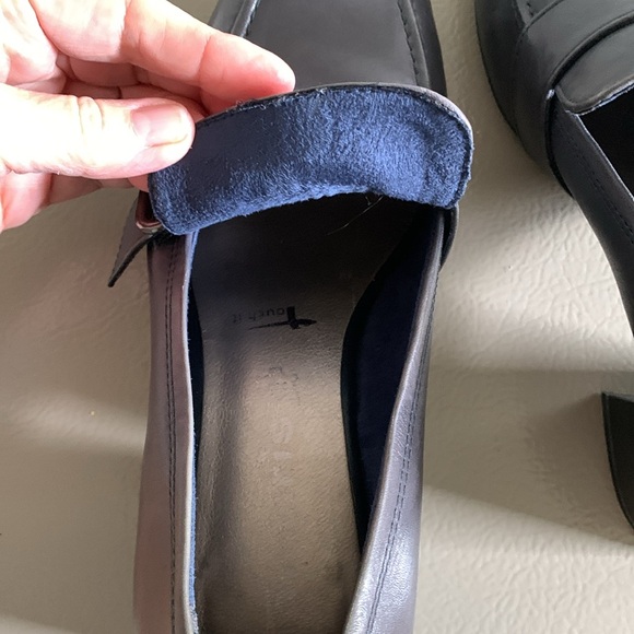 TAMARIS Loafers 2 in Heel Navy Blue Size 37 (6.5/7) - Picture 10 of 13